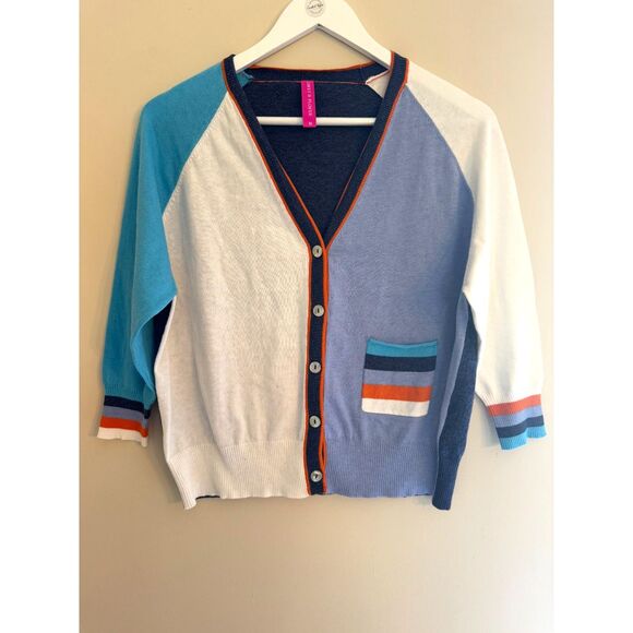 Gorgeous Zacket and Plover cardigan sweater multicolor medium - Picture 1 of 5